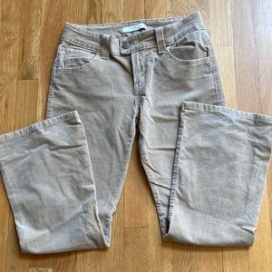 Levi’s Tan corduroy 515 flare Jeans Size 6P